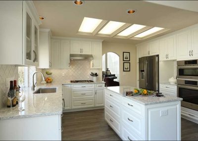 Gresham Traditional Kitchen Remodel with Marble Counters and Open Concept Layout