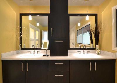 twin Sink Vanity Master Bathroom in SW Portland