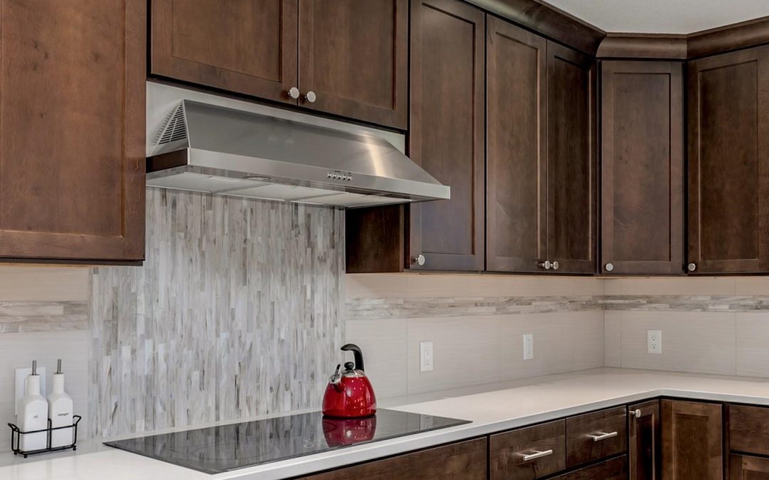 Transitional Kitchen Remodel in Lake Oswego with Dark Brown Cabinets