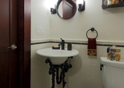 Antique Bathroom Restoration with Clawfoot Sink