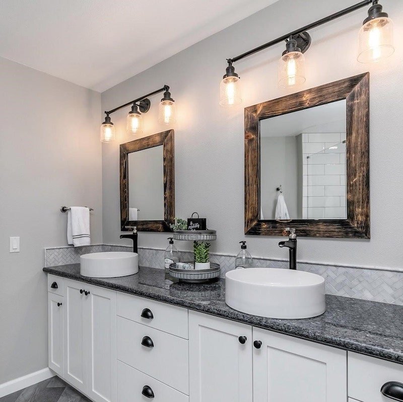 Master Bathroom Double Vanity Sink